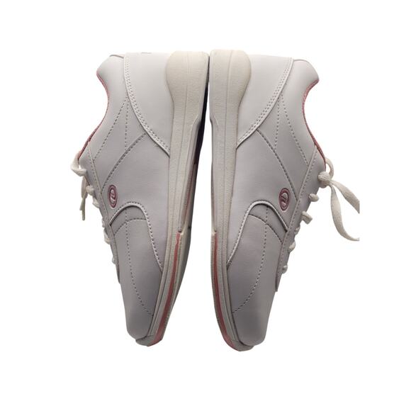 Dexter Slide Right Bowling Shoes White Non Marking Rubber Sz 8.5 - Picture 8 of 8